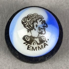 Peltier Glass Co. Emma Comic Glass Marble
