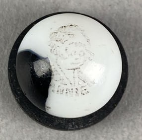 Peltier Glass Co. Annie Comic Glass Marble