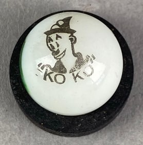Peltier Glass Co. KO KO Comic Glass Marble