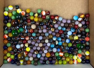 Group of Assorted Marbles