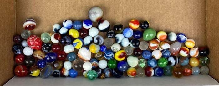 Group of Oddities and Freaks Marbles