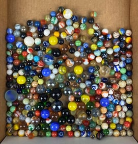 Group of Assorted Marbles