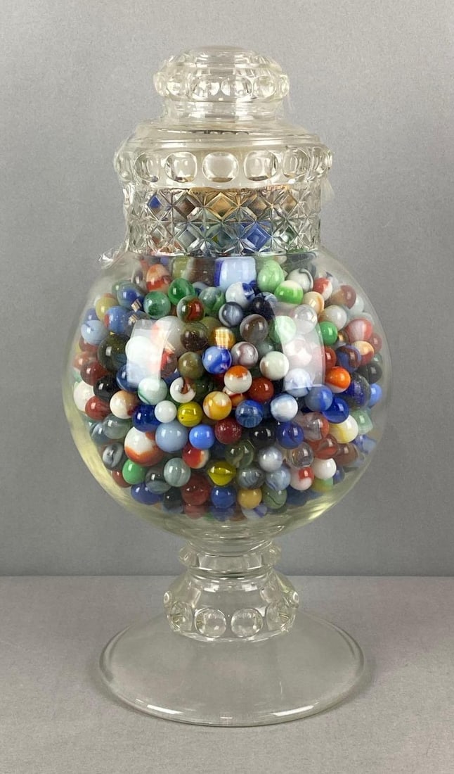 Large Group of Assorted Marbles (1 of 2)