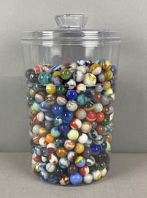 Large Group of Assort Marbles