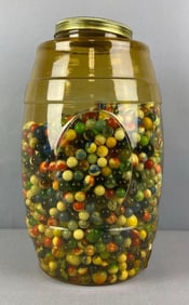 Large Group of Assorted Marbles