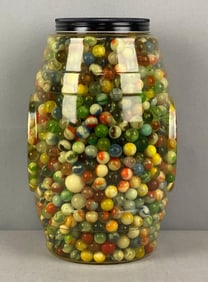 Large Group of Assorted Marbles