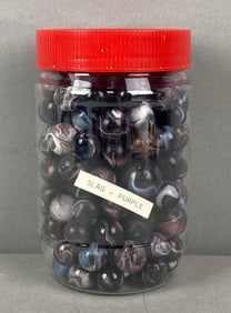 Group of Slag Marbles