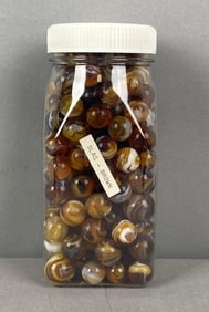 Group of Slag Marbles