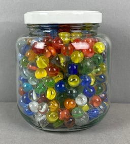 Group of Assorted Marbles