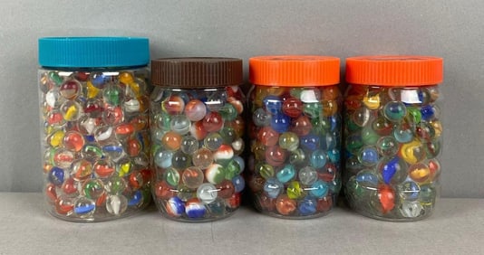 Group of Assorted Marbles