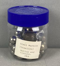 Group of Steel Marbles
