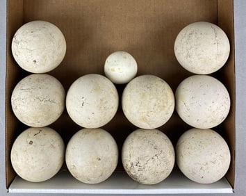 Group of Stone Marbles