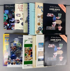 Group of Marble and Glassware Books