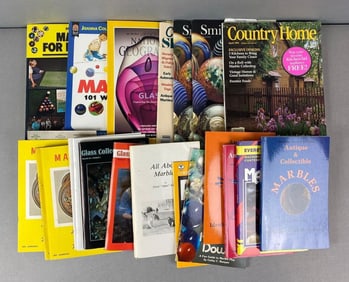 Group of Marble and Glass Literature