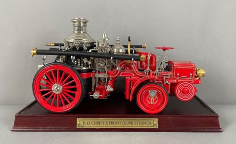Franklin Mint 1912 Christie Front Drive Steamer Die-Cast Fire Engine