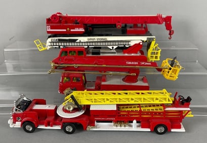 Group of Corgi Die-Cast Fire Vehicles