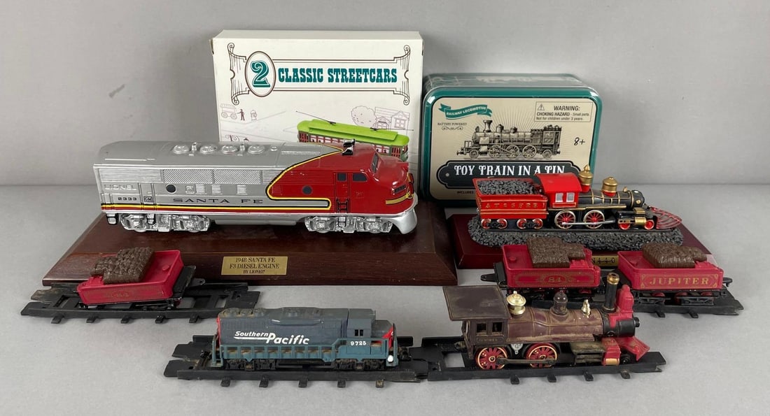 Group of Assorted Toy Trains (1 of 2)