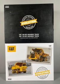 Diecast Masters Evolution Series Caterpillar Off-Highway Truck Set