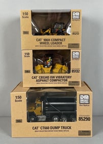 Group of Diecast Masters Caterpillar Construction Equipment