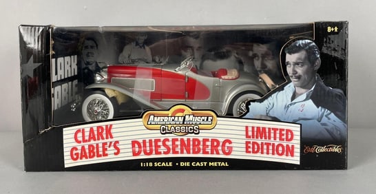 Ertl American Muscle Classics Clark Gable's 1935 Duesenberg Die-Cast Car