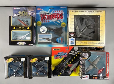 Group of Assorted Die-Cast Fighter Planes