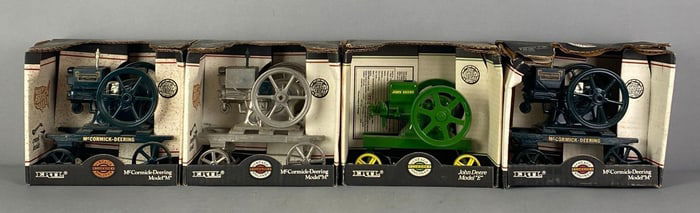 Group of 4 ERTL Die-Cast Vintage Engines