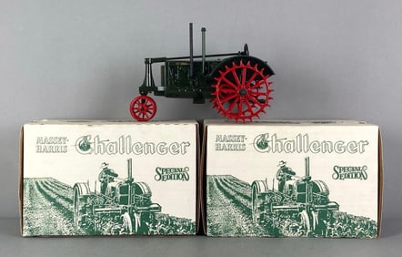 Group of 2 ERTL Massey-Harris Challenger Tractors