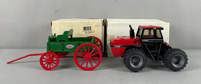 Group of 2 Die-Cast Farm Vehicles