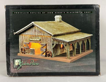 John Deere Heritage Collection Porcelain Blacksmith Shop