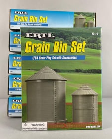 Group of Ertl Grain Bin Playsets