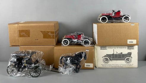 Group of John Deere Die-Cast Vehicles and More