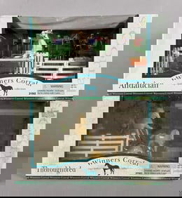 Group of 2 Keenway Winners Corral Horse Playsets