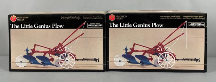Group of 2 Precision Series Die-Cast Little Genius Plows