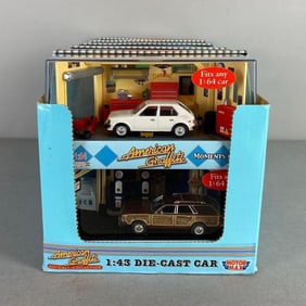 Group of 10 American Graffiti 1:64 Die Cast Vehicles in original Box