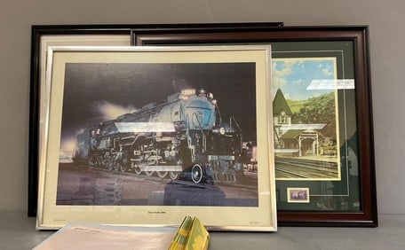 Group of 4 Assorted Framed Pictures