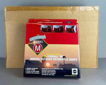 Group of 6 20 Farmall M Decorative Indoor/ Outdoor Lights