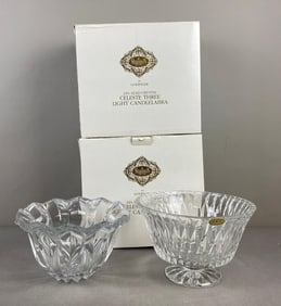 Group of 4 Godinger Shannon Crystal 24% Lead Crystal Glassware