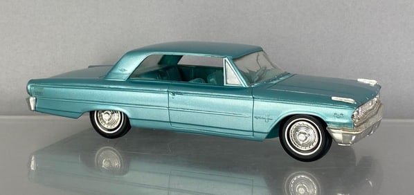 1963 Ford Galaxie Turquoise Dealership Promo Car