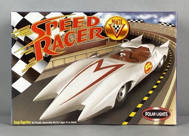 Polar Lights Speed Racer Mach V Plastic Model Kit