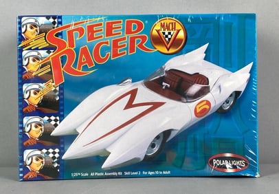 Polar Lights Speed Racer Mach V Plastic Model Kit