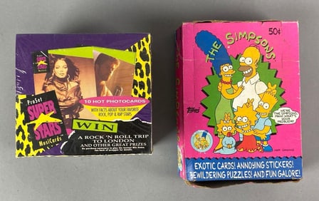 Group of Pop-Culture Card Packs