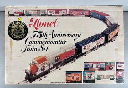 Lionel O Scale 75th Anniversary Commemorative Train Set