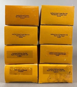 Group of 8 Lionel O Scale Limited Edition Series Train Cars