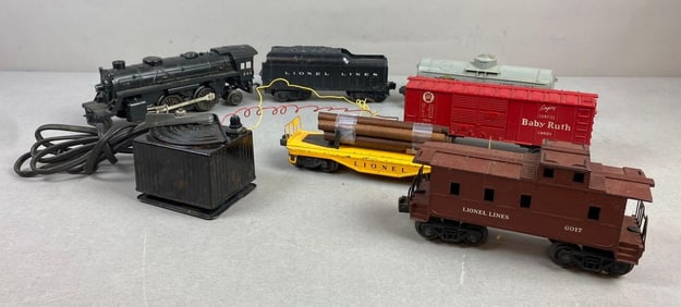 Lionel O Gauge 243 Scout 2-4-2 Locomotive Set