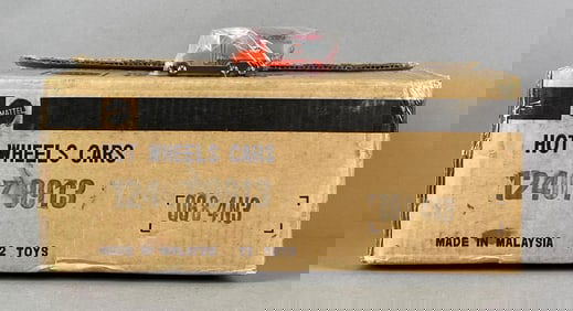 Box of 20+ Mattel Hot Wheels Gulf Oil Tanker Truck