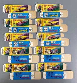 Group of 10 Matchbox I Type Boxes
