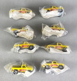 Group of 8 1991 Mattel Hot Wheels Bywayman Getty Pickup