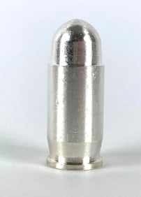 .45 Caliber 1 oz .999 Silver Bullet Replica