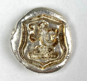 BC oz .999 Fine Silver Hand Poured Round