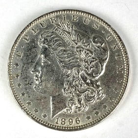 1896 US Morgan Silver Dollar
